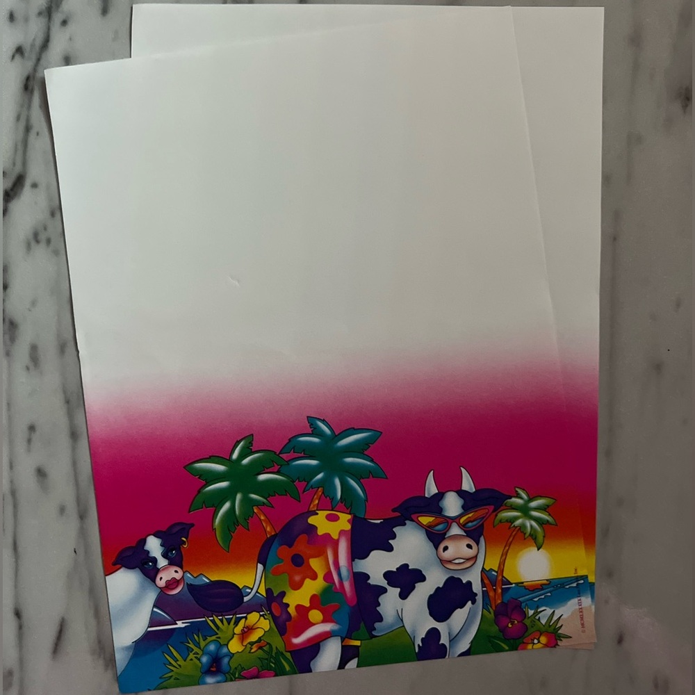 Lisa Frank Stationery Sheets